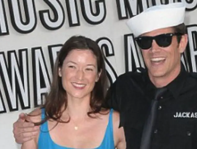 Johnny Knoxville with wife Naomi Nelson