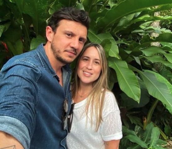 Manuela Escobar with boyfriend Tomás Botero