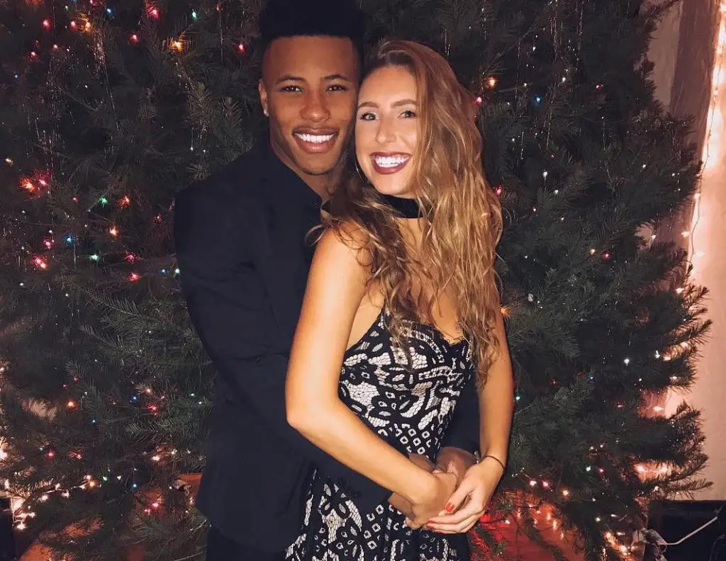 Anna Congdon and her boyfriend Saquon Barkley's first Instagram post