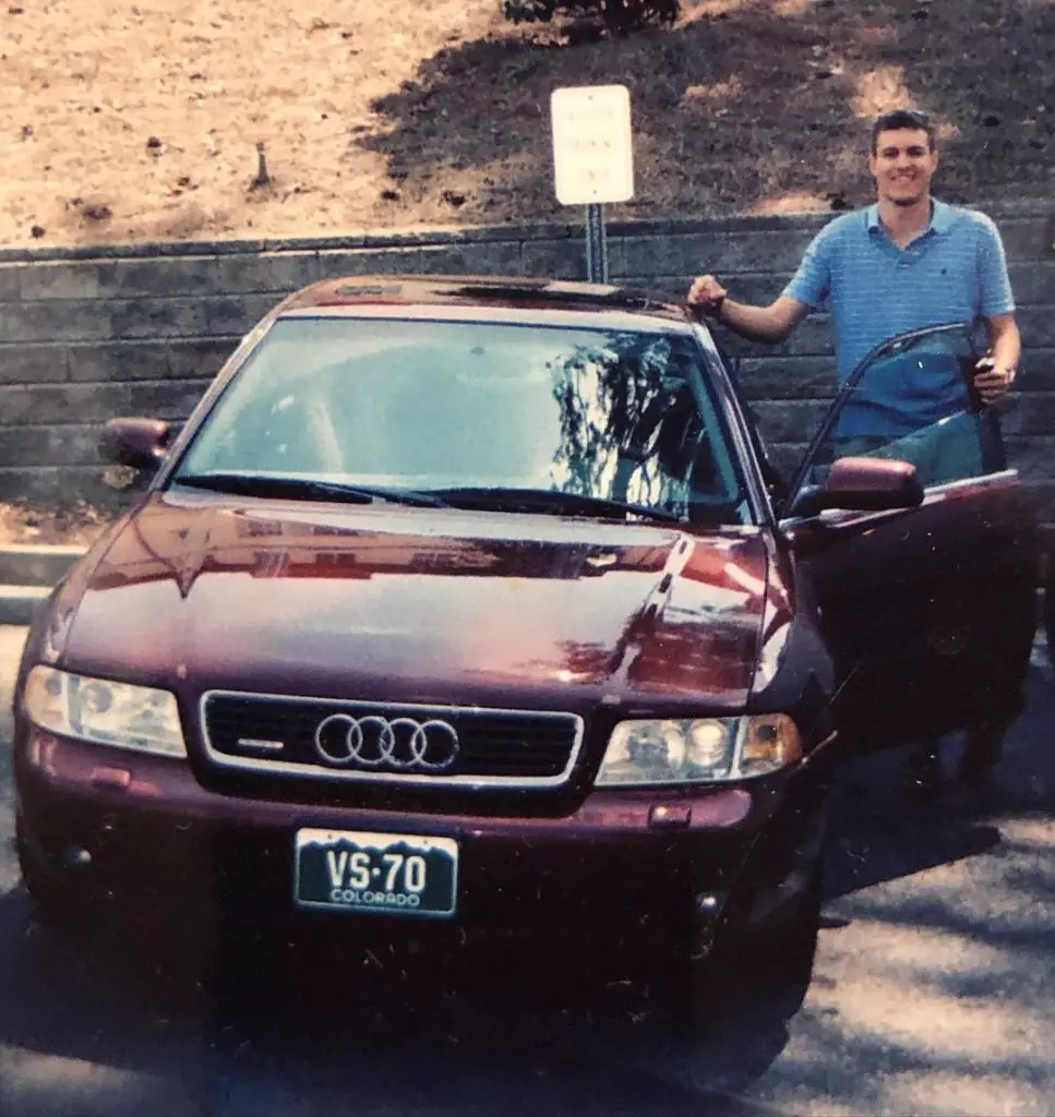 Doug DeMuro with his second car