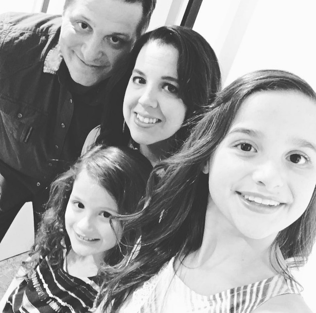 Billy LeBlanc, ex-wife Katie LeBlanc and daughters