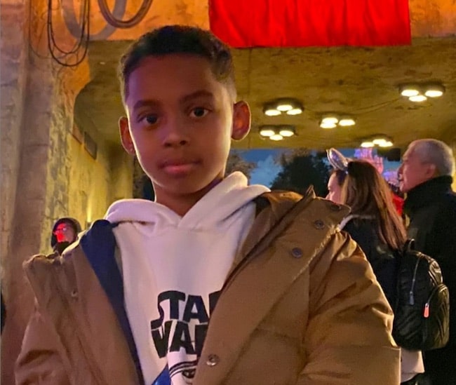 Lauren London's son Cameron Asghedom 