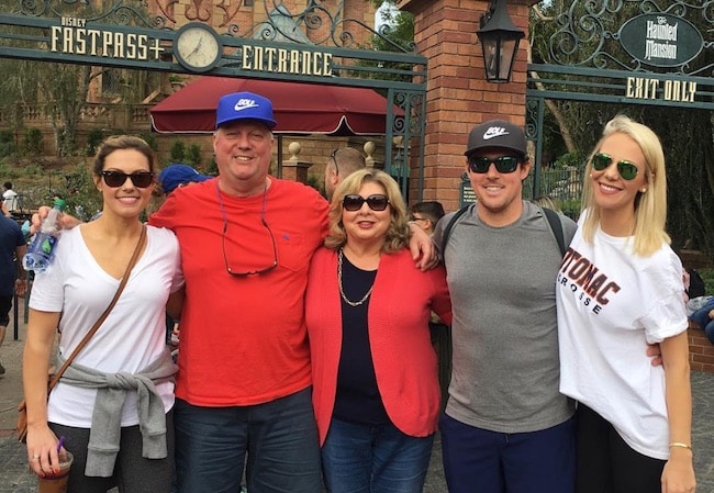 Lisa Boothe with father, mother, brother, and sister in law.