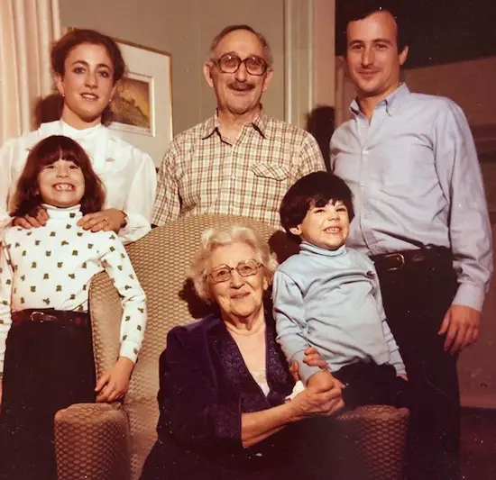 Matt Gutman's parents and grandparents. 