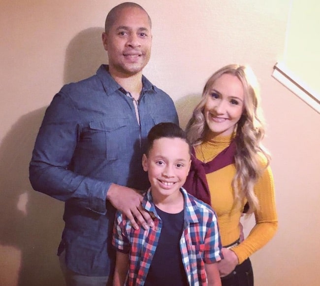 Natalie Clark, ex-husband Terry Clark, and son Julian Clark