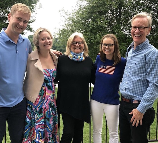 Peter Doocy with Family