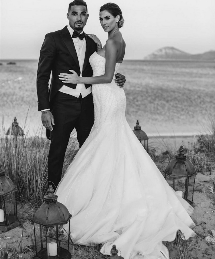 Melissa Satta and Kevin-Prince Boateng wedding 