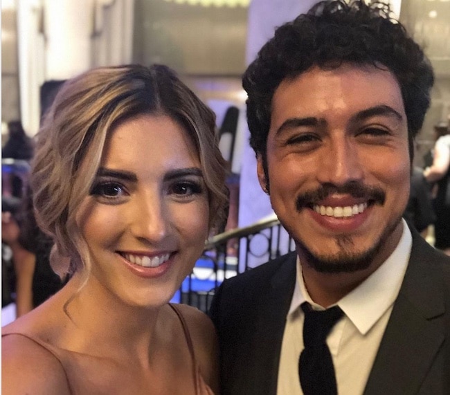 Julio Macias with girlfriend Shannon Schotter