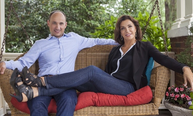 David Visentin and Hilary Farr