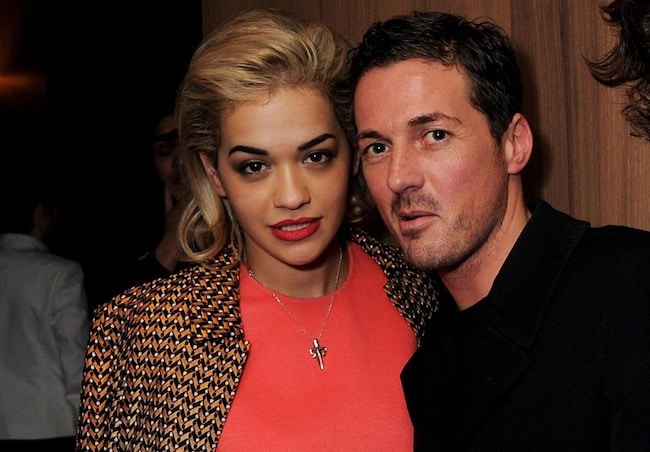 Dave Gardner with ex-girlfriend Rita Ora