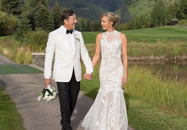 Lara Spencer with new husband Rick McVey