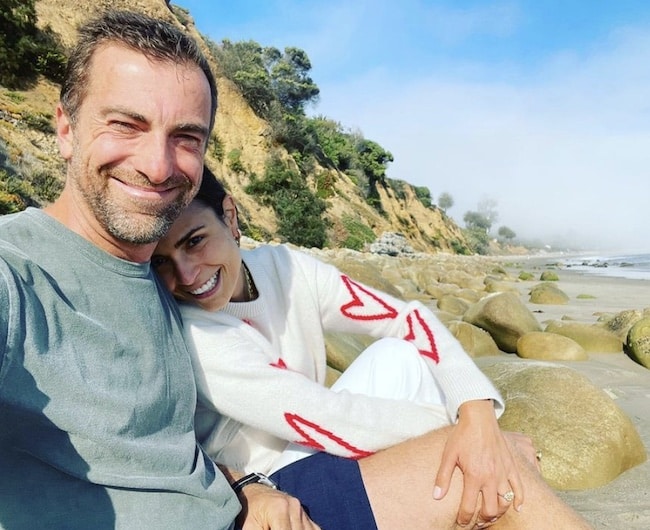 Mason Morfit & Jordana Brewster Engaged