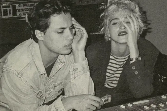 Nick Kamen and Madonna in 1980s