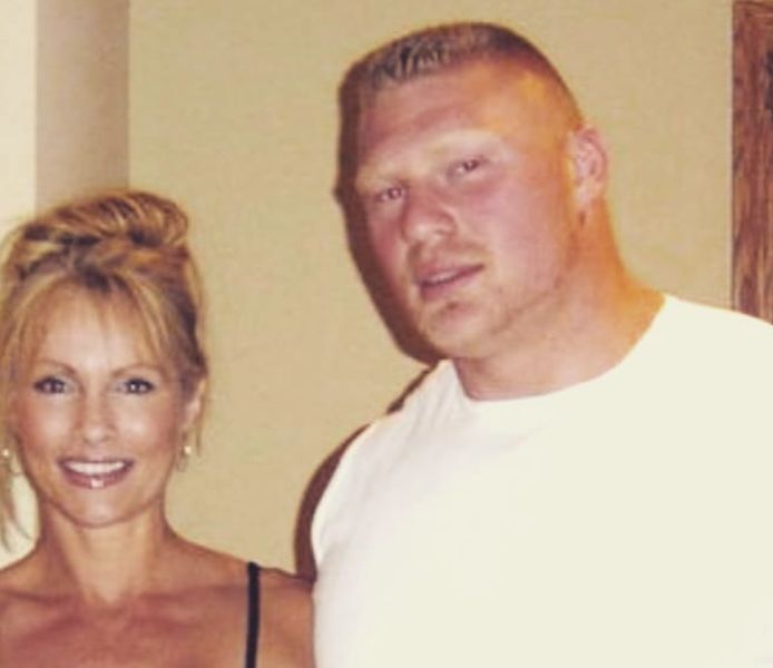 Brock Lesnar and wife Sable