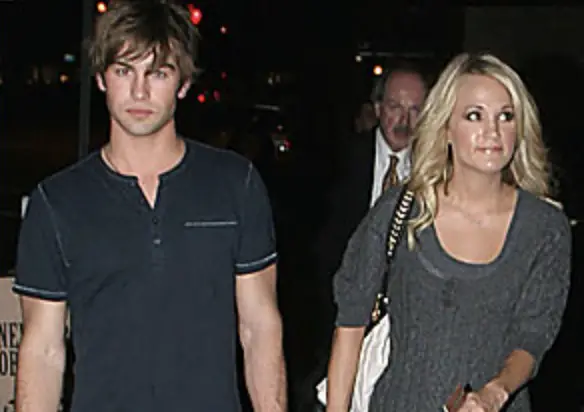 Chace Crawford with his ex-girlfriend Carrie Underwood