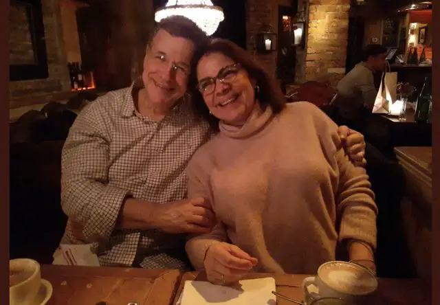 David Asman with his wife Marta Cecilia Asman