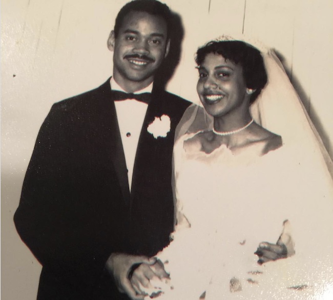 Dolores Robinson with her late ex-husband Matthew Robinson
