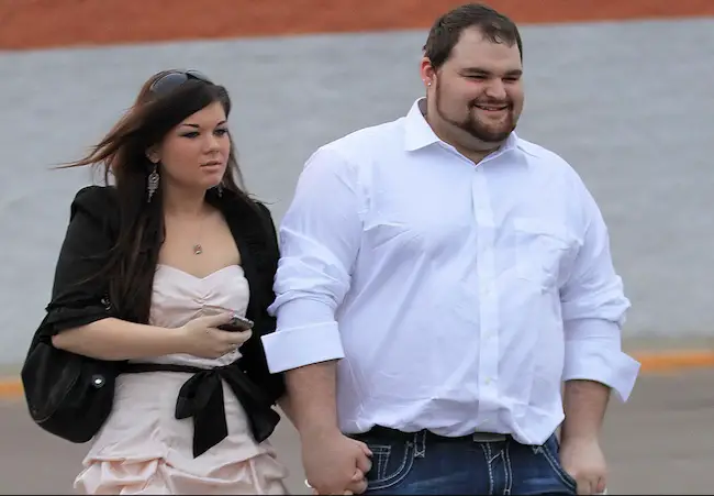 Gary Shirley with former partner Amber Portwood