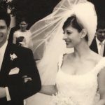 Maria Bartiromo with her husband Jonathan Steinberg on their wedding day