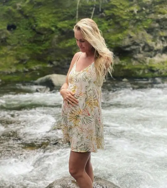Bethany Hamilton pregnant for the fourth time.