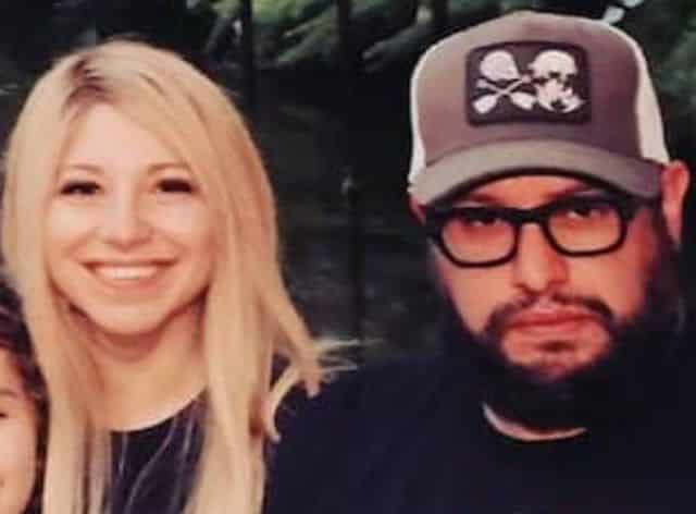 Marie Riccio with her ex-husband Carl Ruiz