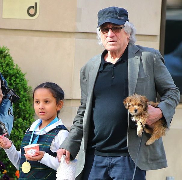 Robert De Niro with his daughter Helen Grace