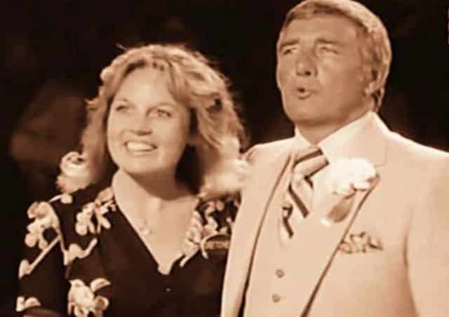 Gretchen Johnson with her late husband Richard Dawson