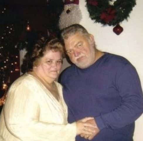 Darlene Slaton with late husband Robert Franklin