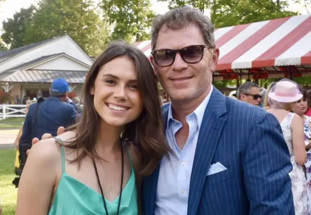 Sophie Flay with her father Bobby Flay.
