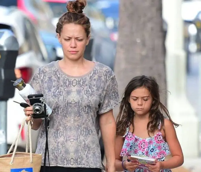 Bethany Joy Lenz and her daughter