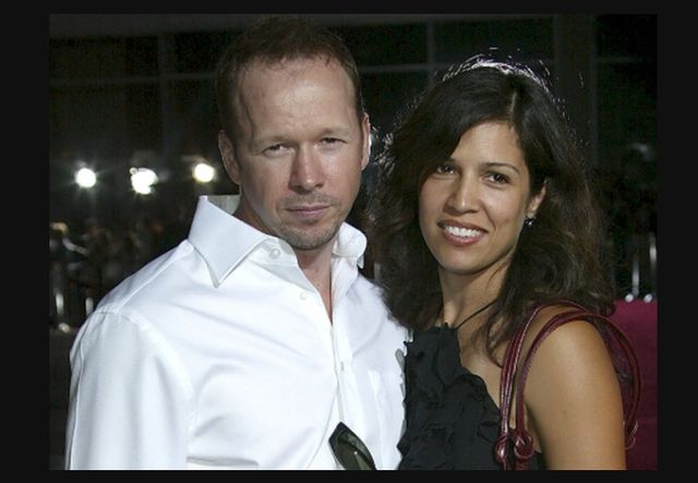 Donnie Wahlberg and ex-wife Kimberly Fey