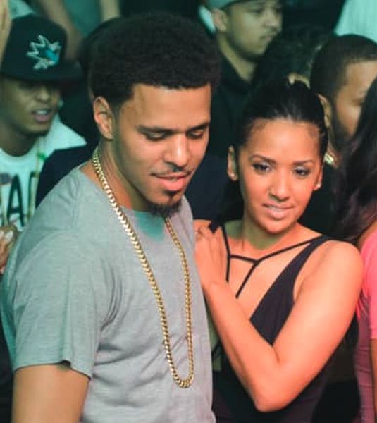 J. Cole and his wife Melissa Heholt