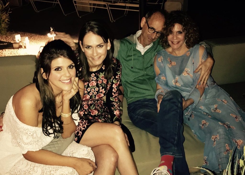 Jessica Tarlov with her family