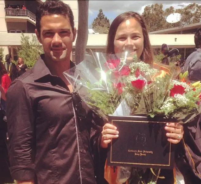 Ryan Paevey with his sister Kaitlyn Paevey
