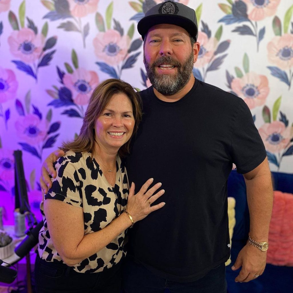 Bert Kreischer with his wife LeeAnn Kreischer