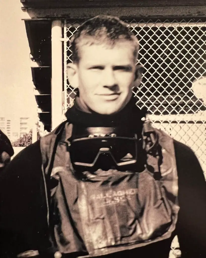 David Paul Olsen during his NAVY service