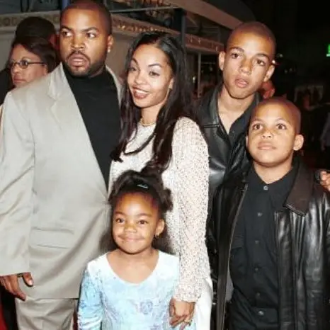 Ice Cube, Kimberly and their kids