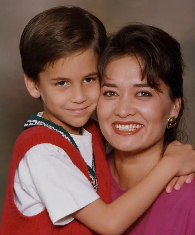 Jonathan Berkery with his mother Kimberly Berkery