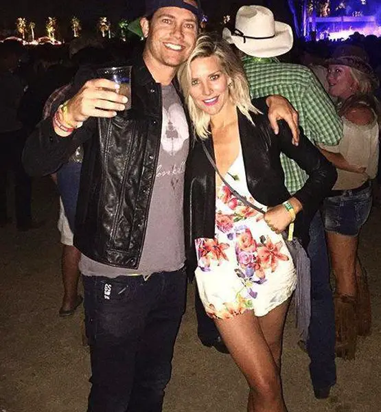 Charissa Thompson with her first husband