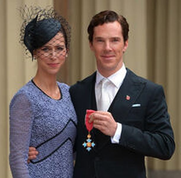 Benedict Cumberbatch winning honor medal