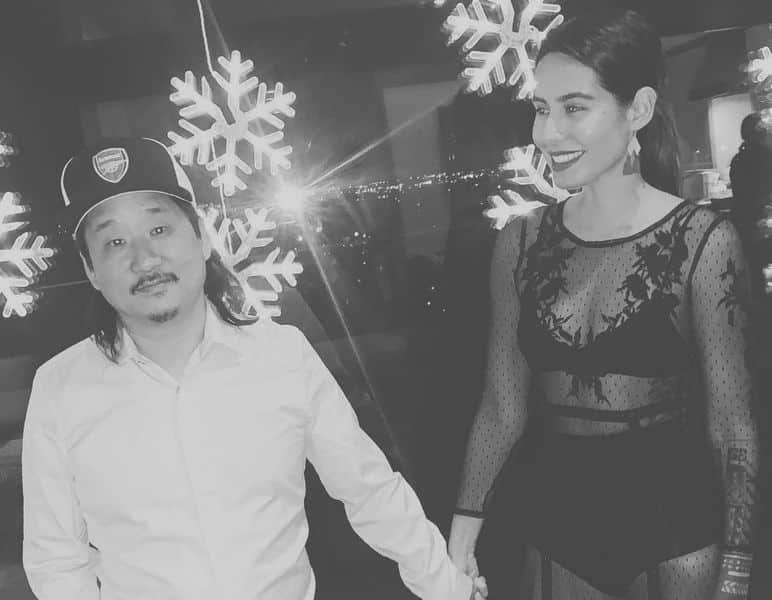 Bobby Lee with his girlfriend Khalyla Kuhn