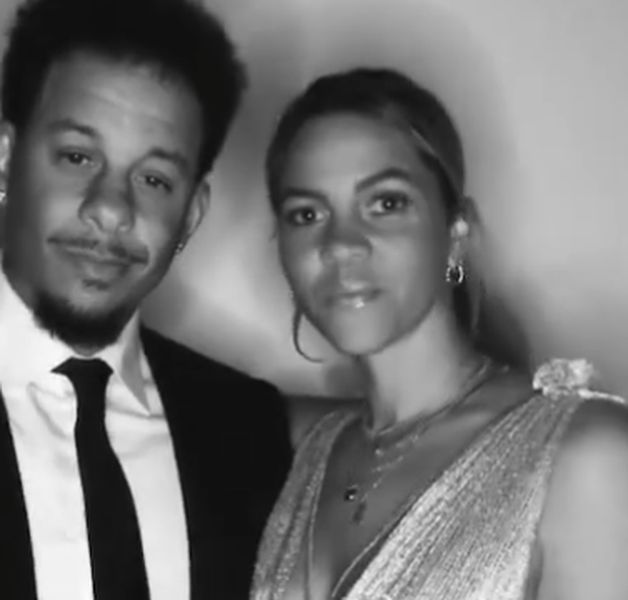 Callie Rivers and her husband Seth Curry