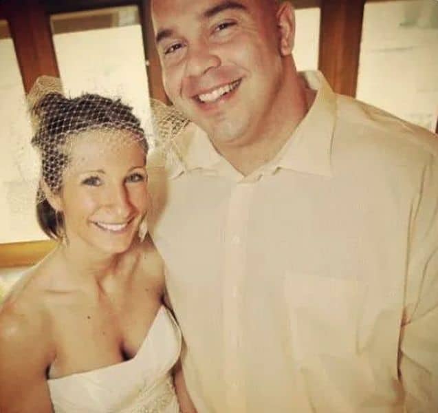 Keri Shaw and her late husband Mike Jenkins