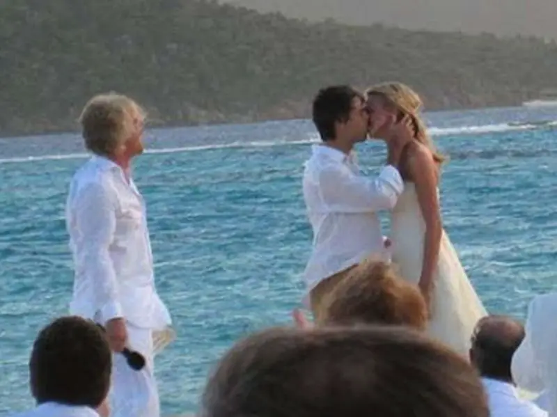 Richard Branson officiated Larry Page and Lucinda Southworth's wedding