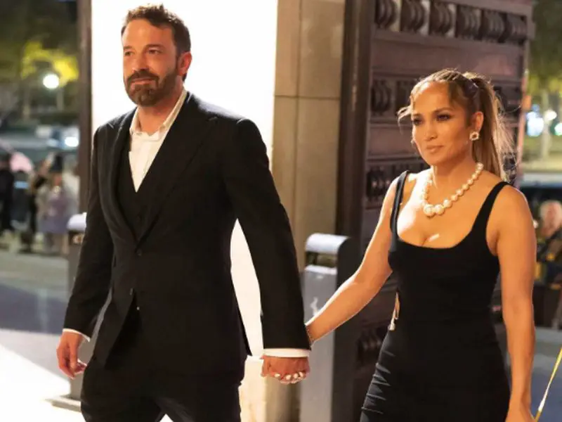 Jennifer Lopez and her husband Ben Affleck