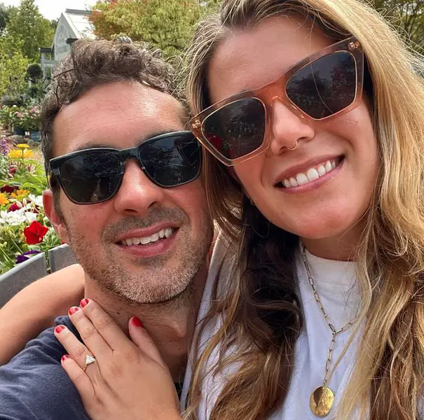 Mark Normand and Mae Planert's engagement picture