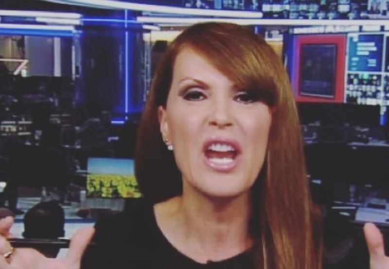 Dagen McDowell's angry face