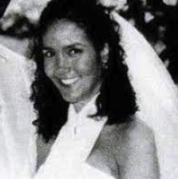 Gina Sasso on her wedding day