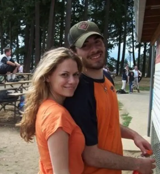 Michael Galeotti and Bethany Joy Lenz before marrying