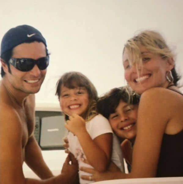 Young Marilisa Maronesse and Chayanne with their kids